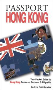 Passport Hong Kong your pocket guide to Hong Kong business, customs & etiquette
