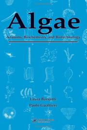 Algae anatomy, biochemistry and biotechnology.