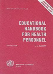 Educational handbook for health personnel