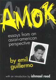 Amok essays from an Asian American perspective