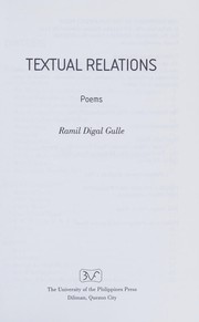 Textual Relations poems