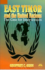 East Timor and the United Nations the case for intervention