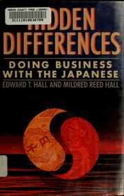 Hidden differences doing business with the Japanese