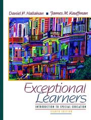 Exceptional learners introduction to special education