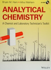 Analytical chemistry a chemist and laboratory technician's toolkit