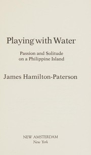 Playing with water passion and solitude on a Philippine island