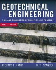 Geotechnical engineering soil and foundation principles and practice