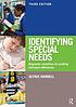 Identifying special needs diagnostic checklists for profiling individual differences