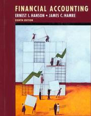 Financial accounting Ernest Hanson, James C. Hamre
