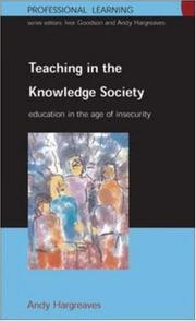 Teaching in the knowledge society education in the age of insecurity