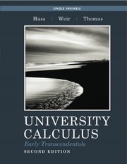 University calculus early transcendentals.