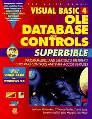 Visual basic 4 OLE, Database, and controls superbible.