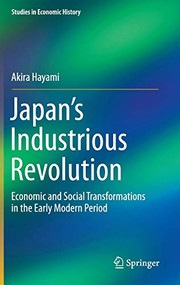 Japan's industrious revolution economic and social transformations in the early modern period
