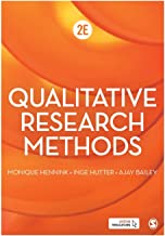 Qualitative research methods/Monique Hennink, Inge Hutter, Ajay Bailey.