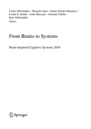 From brains to systems brain-inspired cognitive systems 2010