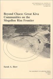 Beyond Chaco great kiva communities on the Mogollon Rim frontier