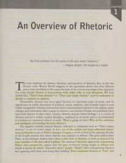 The history and theory of rhetoric an introduction