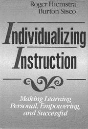 Individualizing instruction making learning personal, empowering, and successful