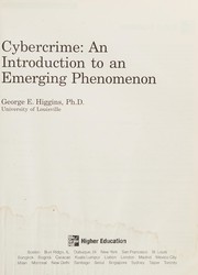 Cybercrime an introduction to an emerging phenomenon