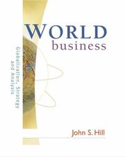 World business globalization, analysis and strategy