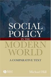Social policy in the modern world a comparative text