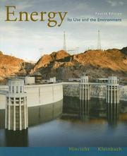Energy its use and the environment