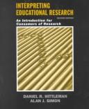 Interpreting educational research an introduction for consumers of research