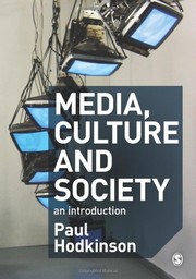 Media, culture and society an introduction
