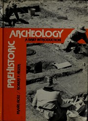Prehistoric archeology a brief introduction