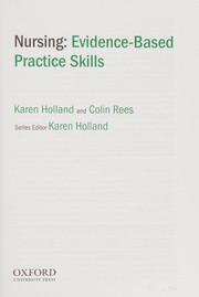 Nursing evidence-based practice skills