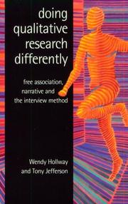 Doing qualitative research differently free association, narrative and the interview method
