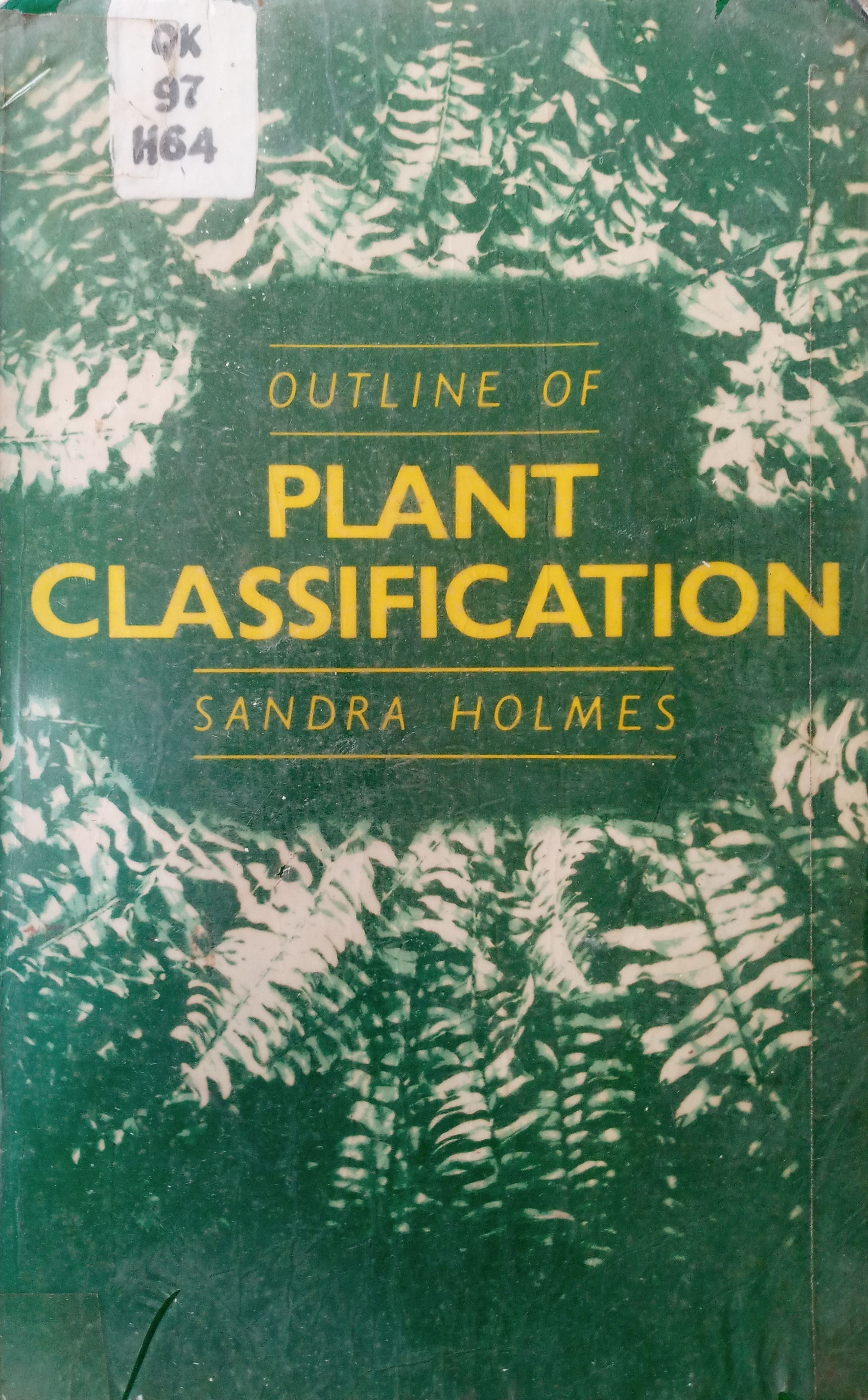 Outline of plant classification.