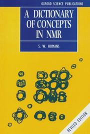 A dictionary of concepts in NMR