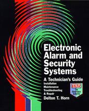 Electronic alarm and security systems a technician's guide