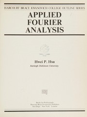 Applied fourier analysis