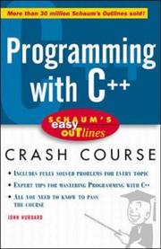 Programming with C++.