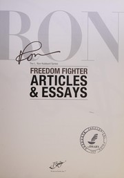 Freedom fighter articles & essays