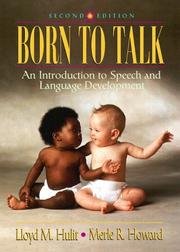 Born to talk an introduction to speech and language development