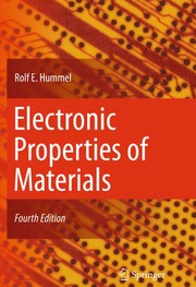 Electronic properties of materials