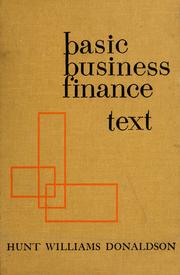 Basic business finance text and cases
