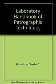 Laboratory handbook of petrographic techniques