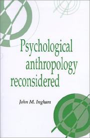 Psychological anthropology reconsidered