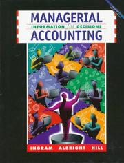 Managerial accounting information for decisions