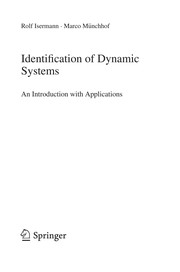 Identification of dynamic systems an introduction with applications