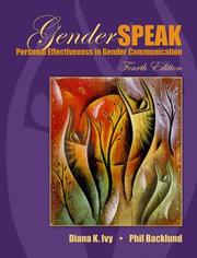 Genderspeak personal effectiveness in gender communication
