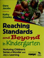 Reaching standards and beyond in kindergarten nurturing children's sense of wonder and joy in learning