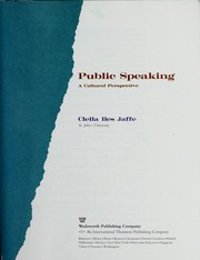 Public speaking a cultural perspective