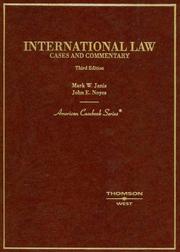 Cases and commentary on international law