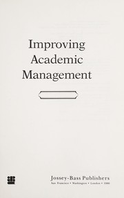 Improving academic management