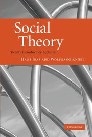 Social theory twenty introductory lectures